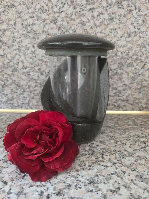 Manzine Corolla graflantaarn 20 cm hoog, Tuin en Terras, Buitenverlichting, Zo goed als nieuw, Overige typen, Overige materialen
