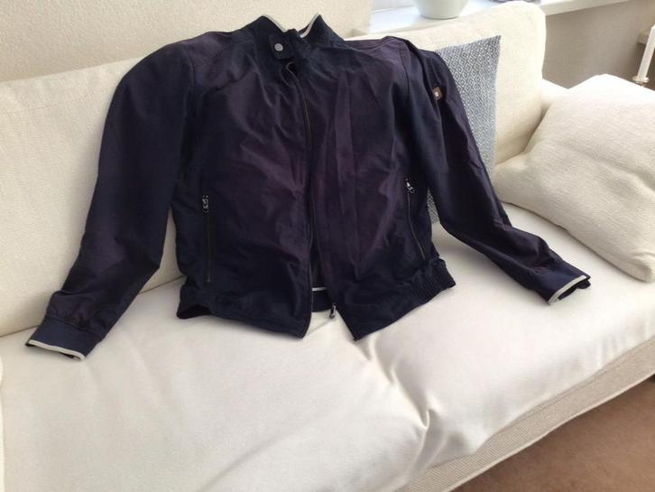 Heren zomerjack Pierre Cardin, Kleding | Heren, Jassen | Zomer, Zo goed als nieuw, Maat 52/54 (L), Blauw, Ophalen of Verzenden
