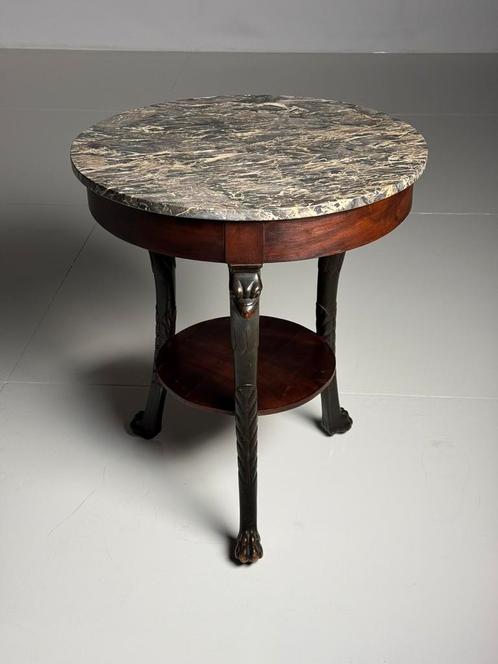 Empire Gueridon Bijzettafel Frans antiek, Antiek en Kunst, Antiek | Meubels | Tafels, Ophalen