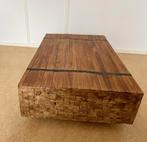 Brix teak salontafel, Ophalen, 100 tot 150 cm, Teakhout, 50 tot 100 cm