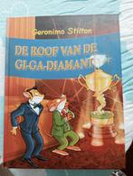 Geronimo Stilton - De roof van de gi-ga-diamant hardcover, Fictie algemeen, Geronimo Stilton, Ophalen of Verzenden, Zo goed als nieuw
