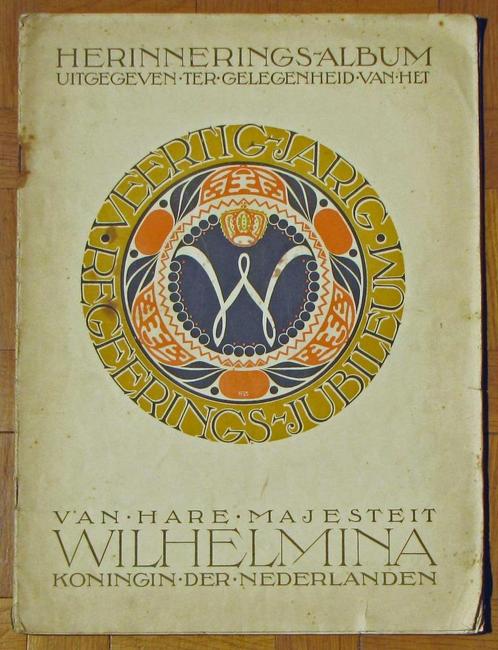 Gedenknummer uit 1938 Wilhelmina 40 jaar op de troon, Verzamelen, Koninklijk Huis en Royalty, Gebruikt, Tijdschrift of Boek, Nederland