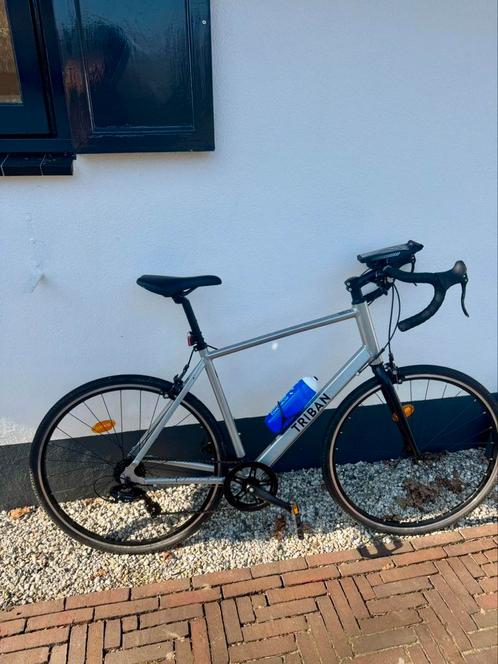 Triban RC100 XL Gravelfiets Racefiets Heren MET GARANTIE, Fietsen en Brommers, Fietsen | Racefietsen, Zo goed als nieuw, Heren