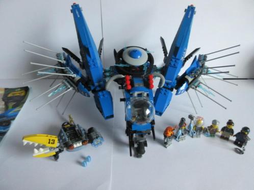 70614 Ninjago, Bliksemstraaljager met bouwtekening., Kinderen en Baby's, Speelgoed | Duplo en Lego, Zo goed als nieuw, Lego, Complete set