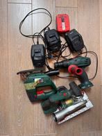 Parkside accu cirkelzaag, decoupeer zaag en kloptboor machin, Gebruikt, Ophalen of Verzenden, Boor- en Schroefmachine, Minder dan 400 watt