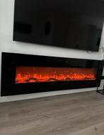 Moderne sfeerhaard, Huis en Inrichting, Ophalen of Verzenden, Zo goed als nieuw, Hangende haard, Elektrische haard