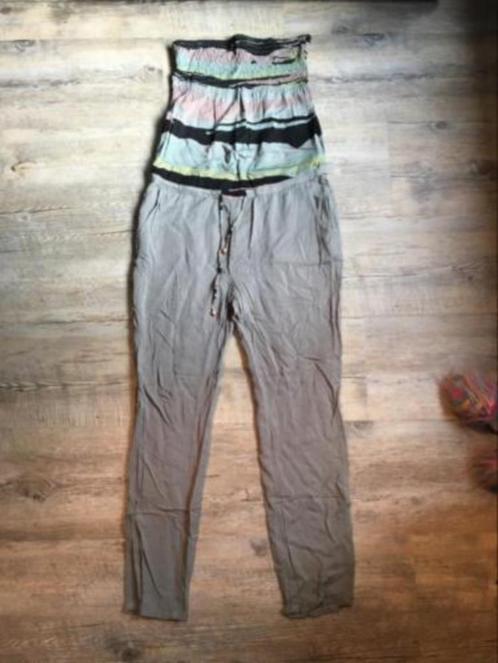 Super gave jumpsuit van Dept, maat XS, ZGAN., Kleding | Dames, Jumpsuits, Zo goed als nieuw, Maat 34 (XS) of kleiner, Groen, Ophalen of Verzenden
