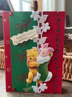 3d kerstkaart disney vrolijke kerstdagen 12, Ophalen of Verzenden, Nieuw, Overige thema's