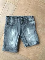 zgan stoere grijze spijkerkorte broek mt 80 verst taille, Kinderen en Baby's, Babykleding | Maat 80, Baby boy, Broekje, Ophalen of Verzenden