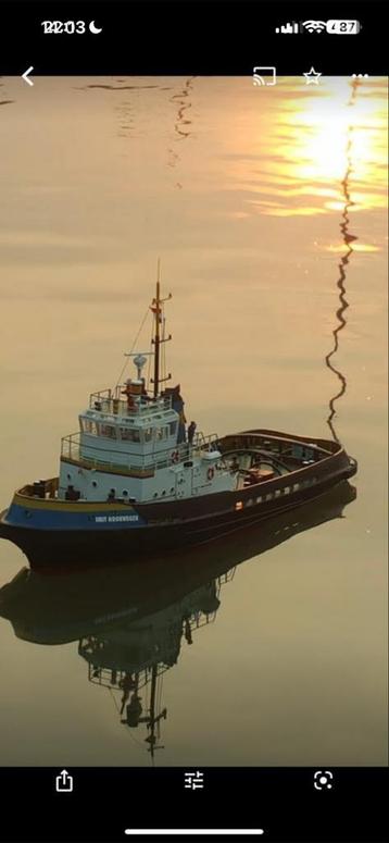 RC Smit Noorwegen Modelboot beckerroeren verlichting rader beschikbaar voor biedingen