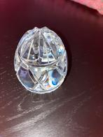 Prachtig kristallen glazen ei ca 8 cm koopje, Ophalen of Verzenden