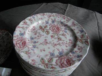Johnson Brothers/Bros ROSE CHINTZ  Dinerborden Ø 25 cm  beschikbaar voor biedingen