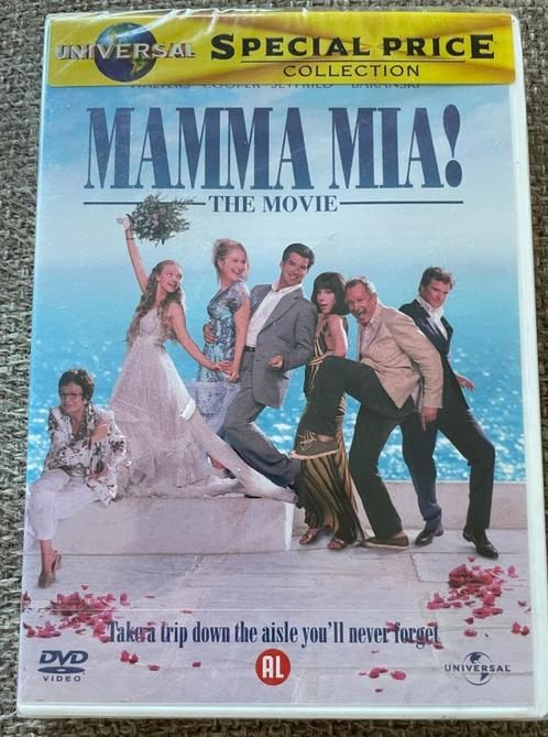 DVD Mamma Mia Nieuw, Cd's en Dvd's, Dvd's | Komedie, Nieuw in verpakking, Romantische komedie, Boxset, Alle leeftijden, Ophalen of Verzenden