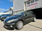 Peugeot 206 1.4-16V Gentry | Airco |, Voorwielaandrijving, Zwart, Zwart, Origineel Nederlands