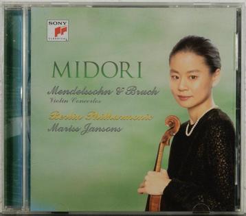 sacd Midori, Mendelssohn & Bruch - Violin Concertos RARE 3+1 beschikbaar voor biedingen