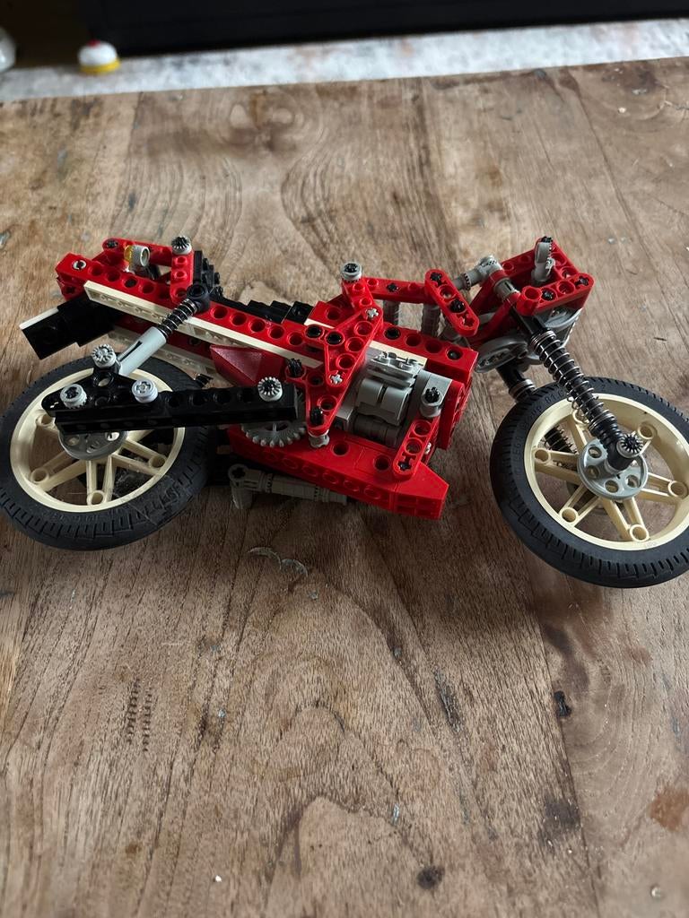 Lego Technic Motor - incompleet, Ophalen of Verzenden, Gebruikt, Losse stenen, Lego