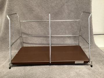 Vintage boekenhouder, boekenrek, jaren 60 beschikbaar voor biedingen