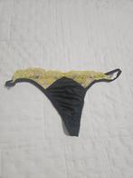Elegante String met Kant, Kleding | Dames, Ondergoed en Lingerie, Onbekend, Verzenden, Zwart, String