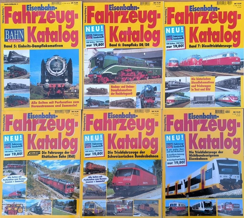 Diverse catalogussen, Hobby en Vrije tijd, Modeltreinen | H0, Overige merken, Gelijkstroom of Wisselstroom, Zo goed als nieuw