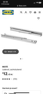 Lade rails zachtsluiten van IKEA, Ophalen of Verzenden, Zo goed als nieuw, Minder dan 50 watt