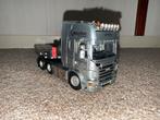 WSI Scania met dieplader | Kooiker groep | 1:50, Hobby en Vrije tijd, Modelauto's | 1:50, Ophalen of Verzenden, Bus of Vrachtwagen