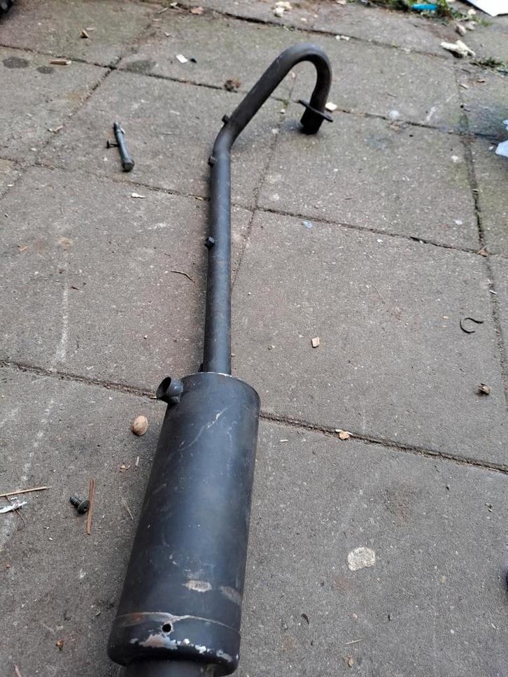 Uitlaat Scooter/Brommer - Gebruikt, Auto-onderdelen, Uitlaatsystemen, Overige automerken, Universele onderdelen, Gebruikt, Ophalen
