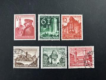 Serie postzegels Duitse rijk uitgave 1939 beschikbaar voor biedingen