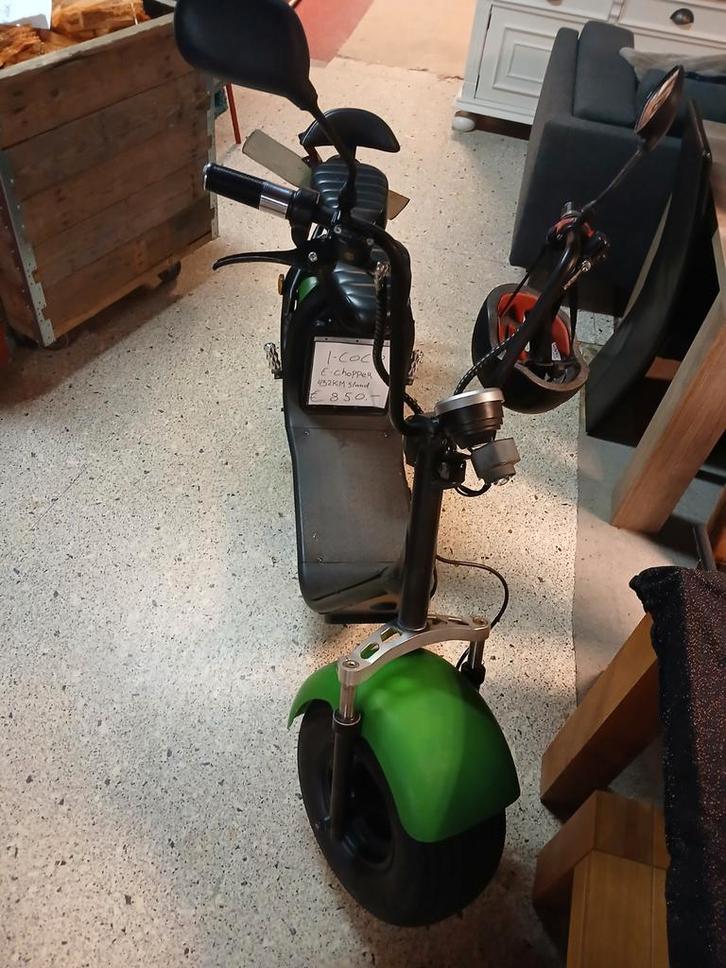 I-Coco E-Chopper - Slechts 432 km!, Fietsen en Brommers, Brommeronderdelen | Snorfietsen, Zo goed als nieuw, Overige merken, Overige typen