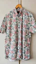 Eagle & Brown Bloemenhemd maat XL, Kleding | Heren, Overhemden, Eagle & Brown, Wit, Ophalen of Verzenden, Zo goed als nieuw