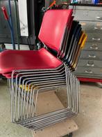 9x Matrix Krueger stapelstoelen 3x 3, Huis en Inrichting, Stoelen, Ophalen, Gebruikt, Overige kleuren, Industrieel Vintage Retro
