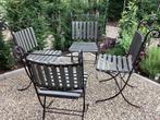 Smeedijzeren stoelen, Ophalen of Verzenden, Gebruikt