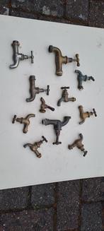 Kranen antieke messing kranen voor de waterleiding 10 euro, Ophalen, Gebruikt