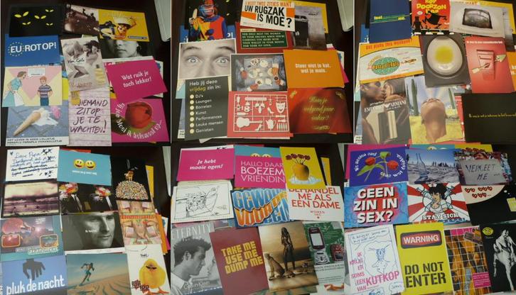 Boomerang kaarten allerlei los te koop, Verzamelen, Ansichtkaarten | Themakaarten, Ongelopen, 1980 tot heden, Ophalen of Verzenden