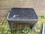 Wicker tuintafeltje, Ophalen, Zo goed als nieuw, Rechthoekig, Wicker