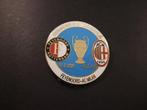 Feyenoord -AC Milan, tussenronde Champions League 2025,, pin, Verzenden, Gebruikt, Overige onderwerpen