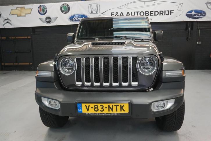 Jeep GLADIATOR 3.0 V6 GRIJS KENTEKEN CABRIO /CAMERA / NAVI, Auto's, Bestelauto's, Bedrijf, Te koop, 4x4, ABS, Achteruitrijcamera