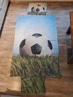 Voetbal Dekbedovertrek met kussensloop, Ophalen of Verzenden, Gebruikt, Eenpersoons, Dekbedovertrek