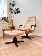 vintage fauteuil Berg Ottoman design jaren 50/60, Huis en Inrichting, Fauteuils, Ophalen, Gebruikt, Vintage, 75 tot 100 cm