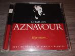Charles Aznavour - Hier Encore [Best Of Studio Et Live À L', Ophalen of Verzenden, Zo goed als nieuw, Overige soorten