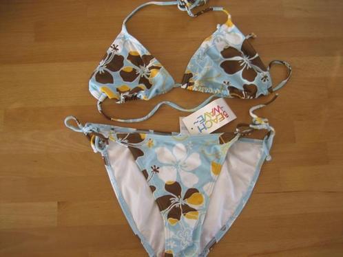 Prachtige Nieuwe triangel bikini v. Beachwave mt 40 L blauw, Kleding | Dames, Badmode en Zwemkleding, Nieuw, Bikini, Blauw, Ophalen of Verzenden
