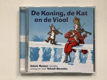 De Koning, de Kat en de Viool - Yehudi Menuhin/Edwin Rutten beschikbaar voor biedingen