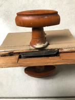 Houten deurkruk, Doe-het-zelf en Verbouw, Hang- en Sluitwerk, Ophalen of Verzenden, Gebruikt, IJzer, Klink of Kruk