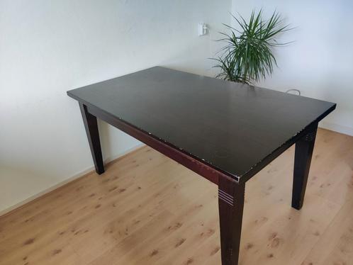 Massief Houten Tafel, Huis en Inrichting, Tafels | Eettafels, Gebruikt, 50 tot 100 cm, 150 tot 200 cm, Vijf personen of meer, Rechthoekig