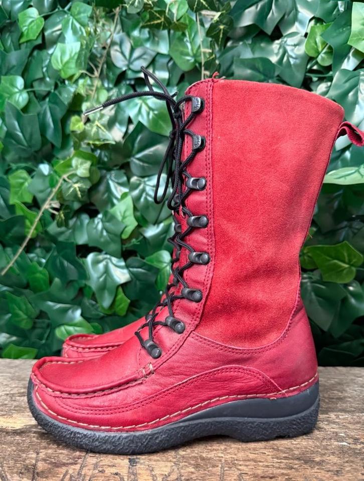nieuwe laars van Wolky maat 36, Kleding | Dames, Schoenen, Nieuw, Lage of Enkellaarzen, Rood, Ophalen of Verzenden