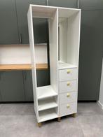 Half open kledingkast met spiegel, Ophalen, Gebruikt, Kast, 105 cm of meer