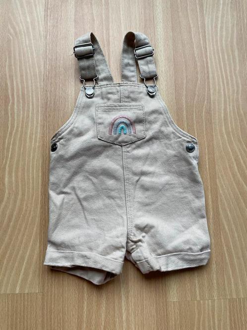 Zomer tuinbroek jongem maat 80 zgan, Kinderen en Baby's, Babykleding | Maat 80, Zo goed als nieuw, Jongetje, Broekje, Ophalen of Verzenden