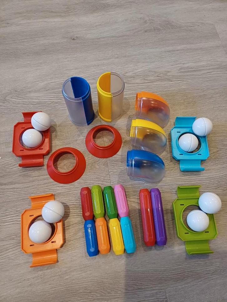 Smartmax Click & Roll Ballenbaan - Compleet, Kinderen en Baby's, Speelgoed | Educatief en Creatief, Zo goed als nieuw, Bouwen