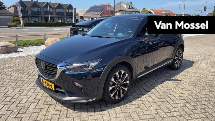 Mazda CX-3 2.0 SkyActiv-G 120 GT-M | AUTOMAAT | Navigatie |, Auto's, Mazda, Bedrijf, Te koop, CX-3, ABS, Achteruitrijcamera, Adaptive Cruise Control