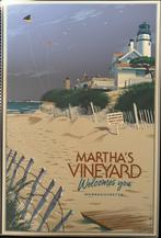Martha's Vineyard zeefdruk poster door Laurent Durieux, Verzenden
