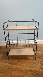 Docoratie kastje, Huis en Inrichting, Tafels | Sidetables, 50 tot 100 cm, Rond, Ophalen of Verzenden, Zo goed als nieuw